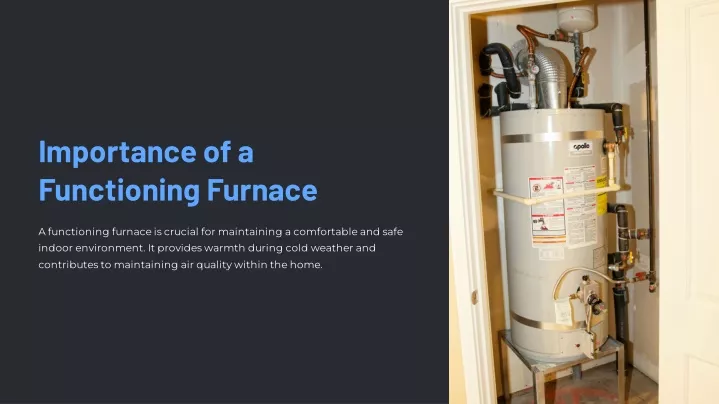 importance of a functioning furnace