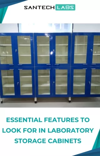essential features to look for in laboratory