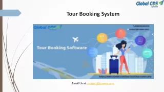 tour booking system