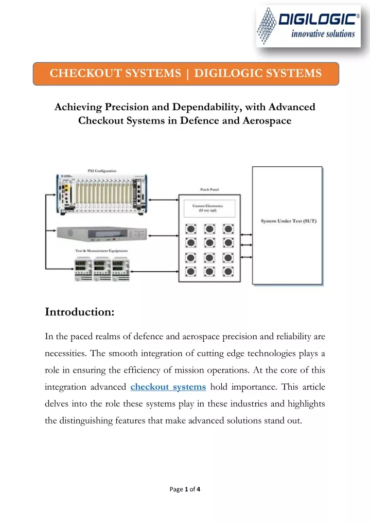 checkout systems digilogic systems