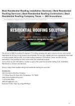 Best Residential Roofing installation Services  and Residential Roofing Services Texas - slide 1
