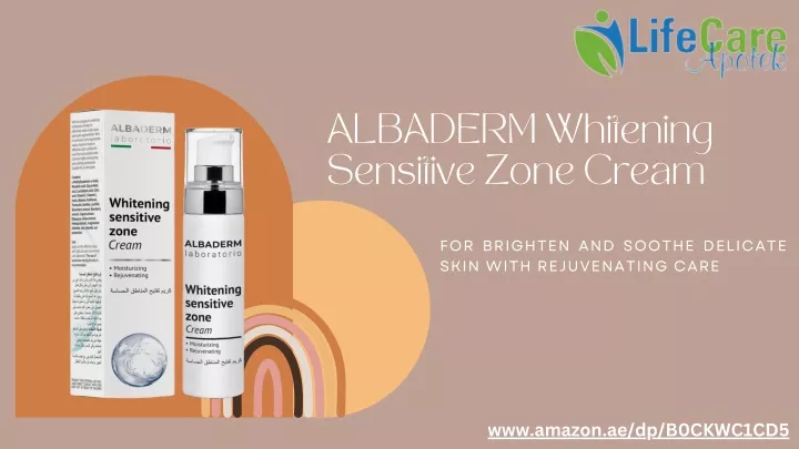 albaderm whitening sensitive zone cream