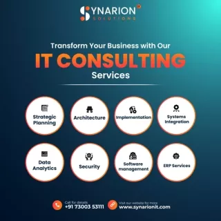 Transform Your Business with Our IT Consulting Services