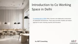 Coworking Space in Delhi and Coworking Space in Delhi for Rent