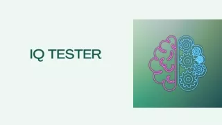 Free online IQ test - IQ Tester