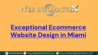 Ecommerce Website Design Miami