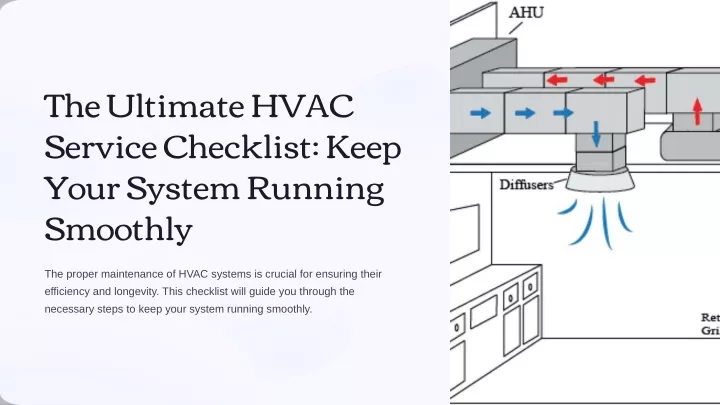 the ultimate hvac service checklist keep your