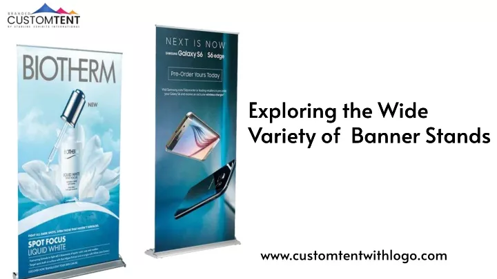 exploring the wide variety of banner stands