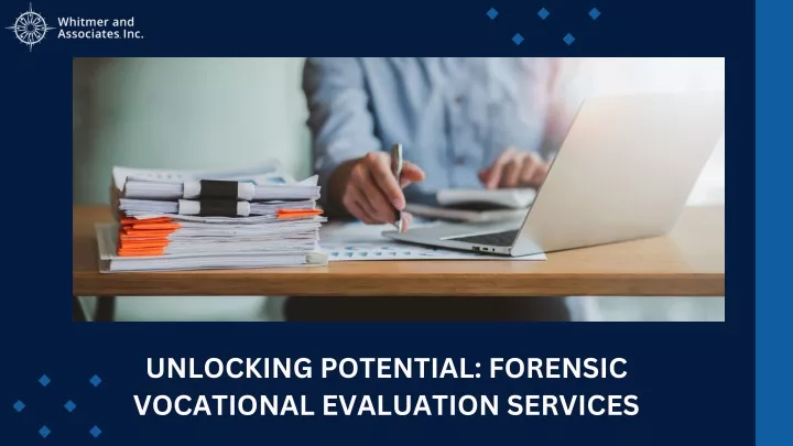 unlocking potential forensic vocational