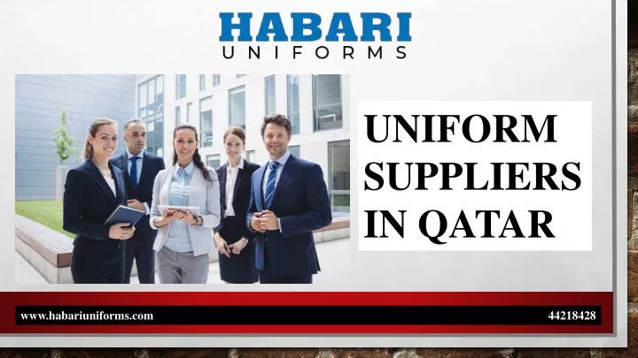uniform suppliers in qatar
