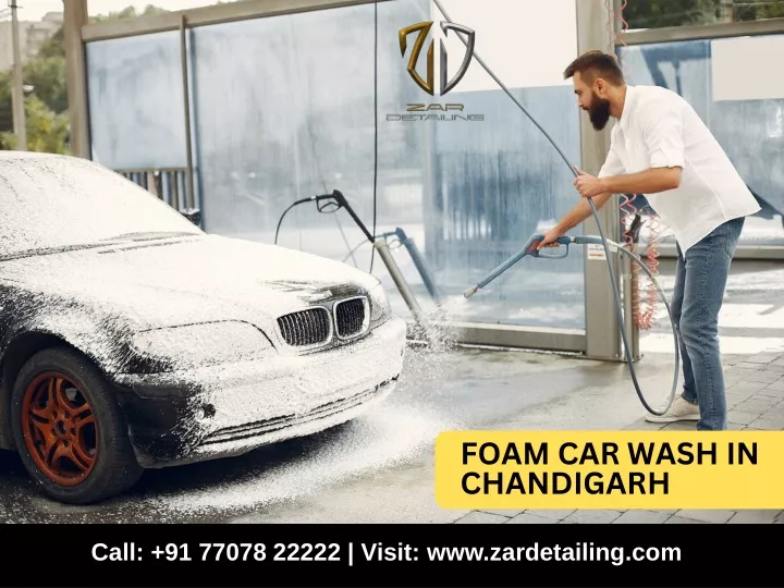 foam car wash in chandigarh