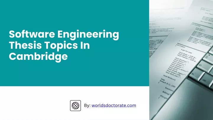 software engineering thesis topics in cambridge