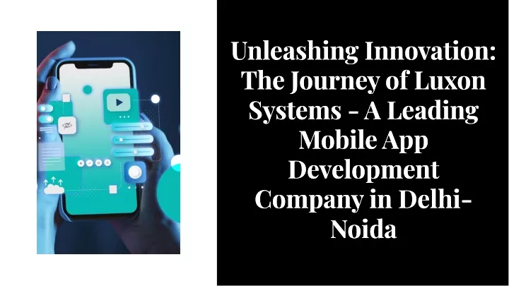 unleashing innovation the journey of luxon