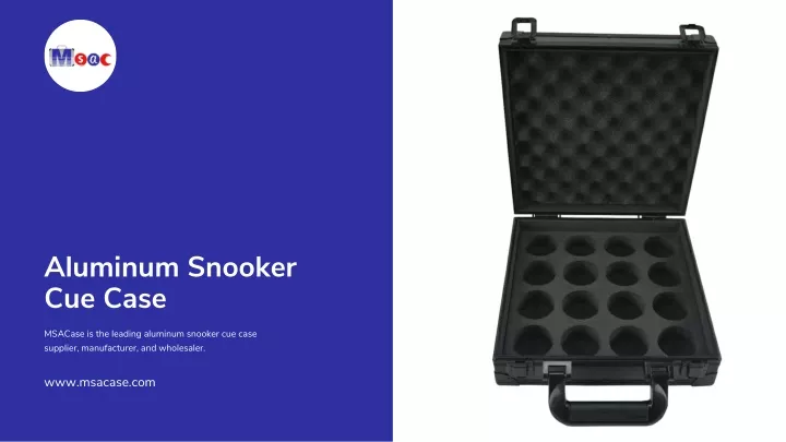 aluminum snooker cue case