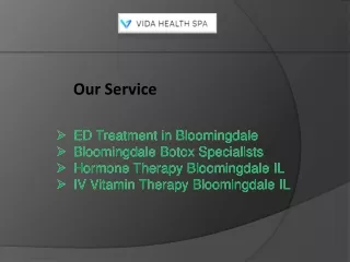 Hormone Therapy Bloomingdale IL
