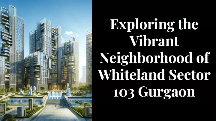 exploring the vibrant neighborhood of whiteland