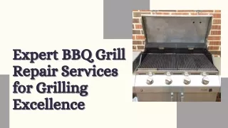 Expert BBQ Grill Repair Services for Grilling Excellence