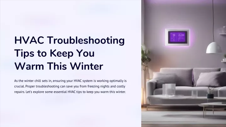 hvac troubleshooting tips to keep you warm this