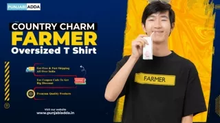 Rustic Revival Farmer Oversized T Shirt – Punjabi Adda