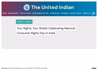National Consumer Rights Day In India