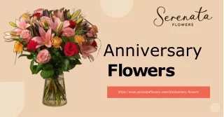 Serenata Flowers: Cherish Milestones with Elegant Anniversary Flowers