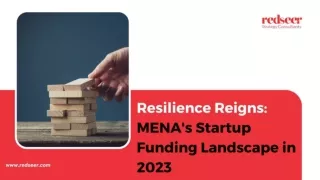 Resilience Reigns: MENA's Startup Funding Landscape in 2023