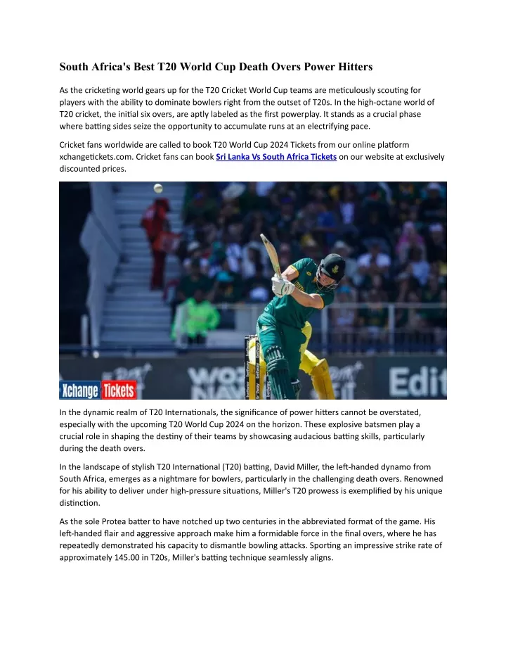 south africa s best t20 world cup death overs