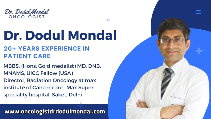 dr dodul mondal 20 years experience in patient
