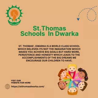 St. Thomas' Schools In Dwarka