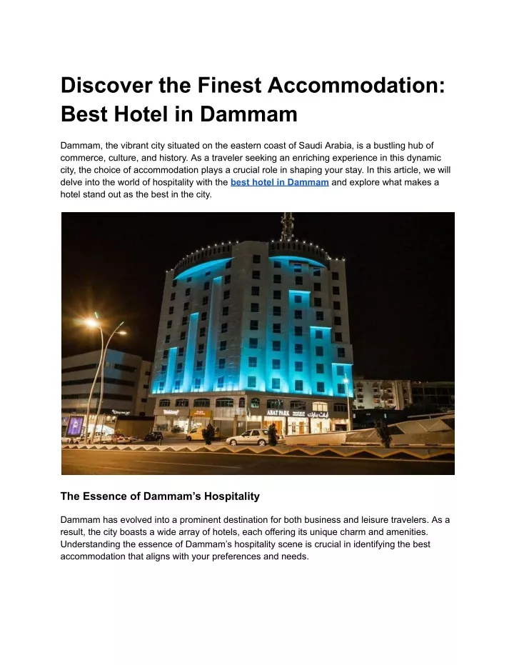 discover the finest accommodation best hotel