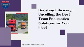 boosting efficiency unveiling the best team