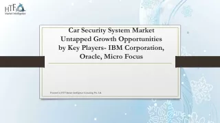 Car Security System Market