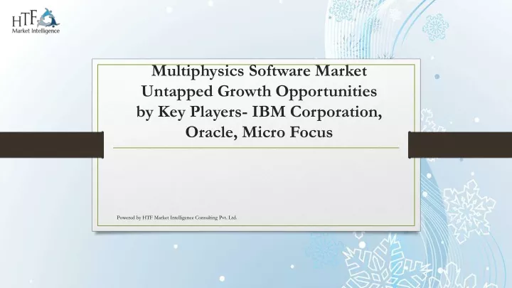 multiphysics software market untapped growth
