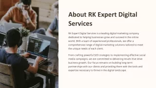 about rk expert digital services