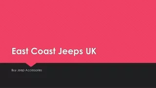 What types of Jeep spares are available in the UK