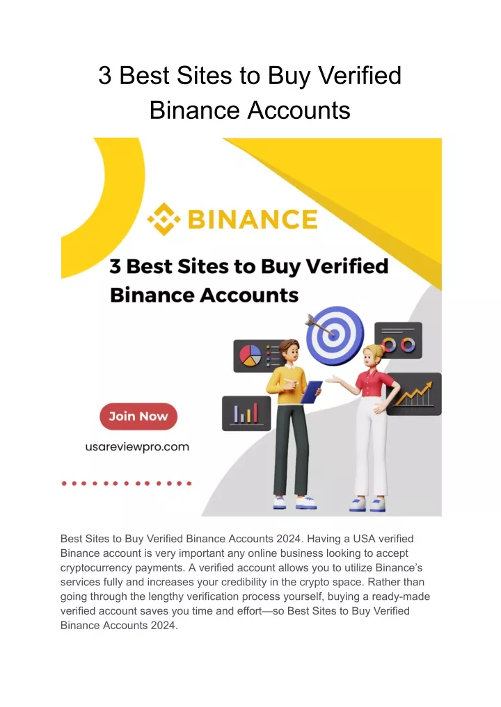 3 best sites to buy verified binance accounts