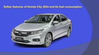 Honda City 2024 in Pakistan.