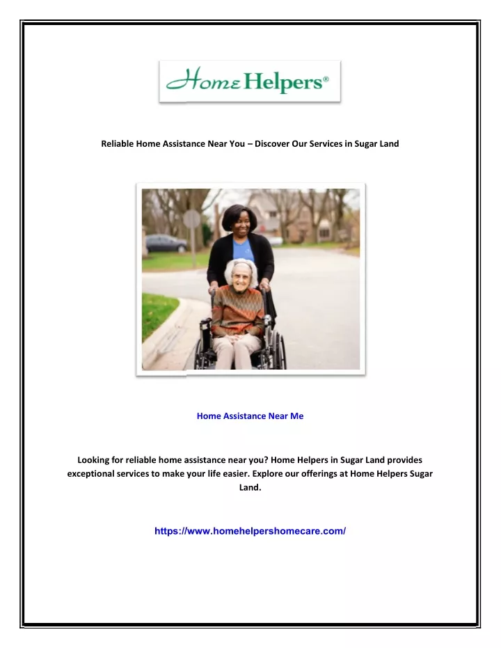 reliable home assistance near you reliable home