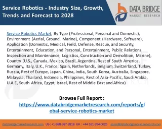 service robotics industry size growth trends