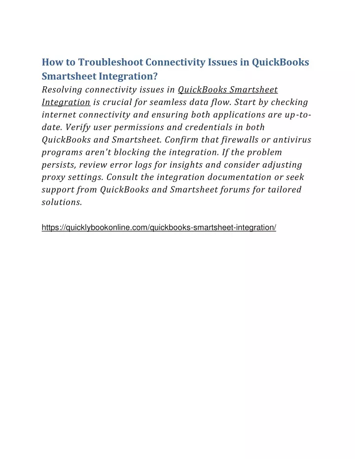 how to troubleshoot connectivity issues