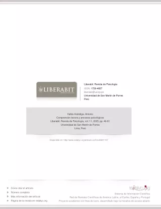 liberabit revista de psicolog a