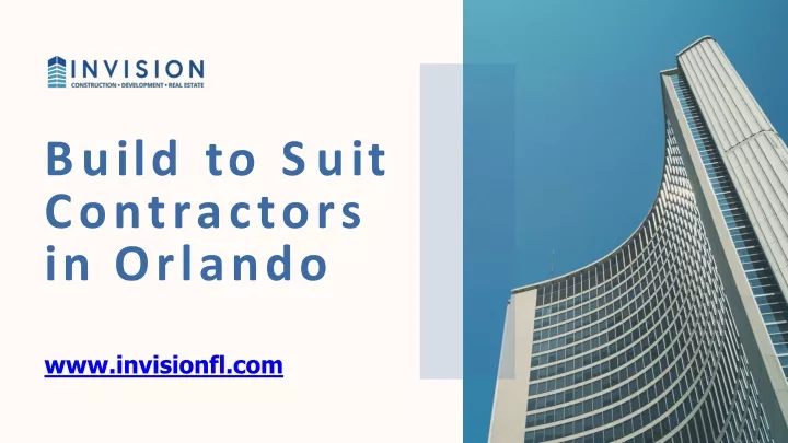 b u i l d t o s u i t contractors in orlando