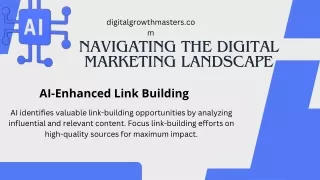 NAVIGATING THE DIGITAL MARKETING LANDSCAPE AI-Enhanced Link Building