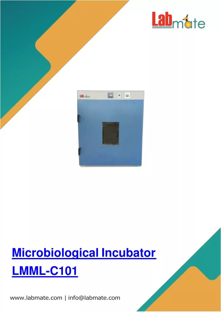 microbiological incubator lmml c101