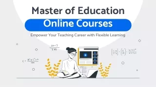 master of education online courses