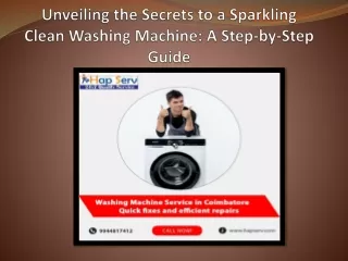 Unveiling the Secrets to a Sparkling Clean Washing