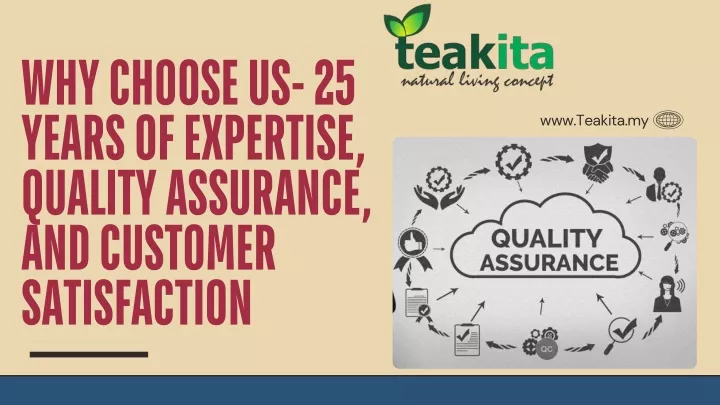 why choose us 25 years of expertise quality