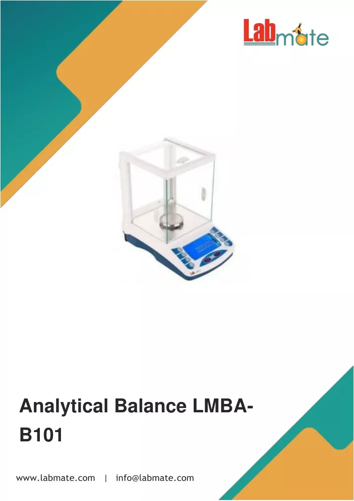 analytical balance lmba b101