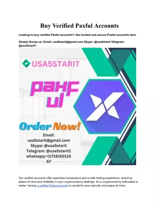 Buy Verified Paxful Accounts