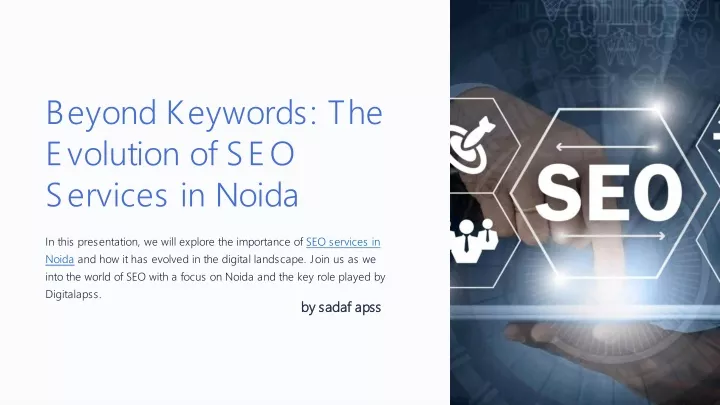 beyond keywords the evolution of seo services